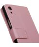 Sony Xperia XA1 Wallet Hoesje Roze