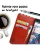 Rosso OnePlus 3T Hoesje Premium Book Cover Bruin