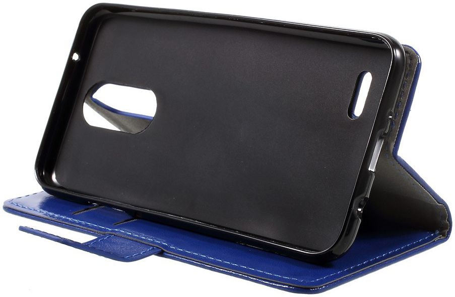 LG K4 (2017) Hoesje met Kaarthouder Blauw afbeelding 3