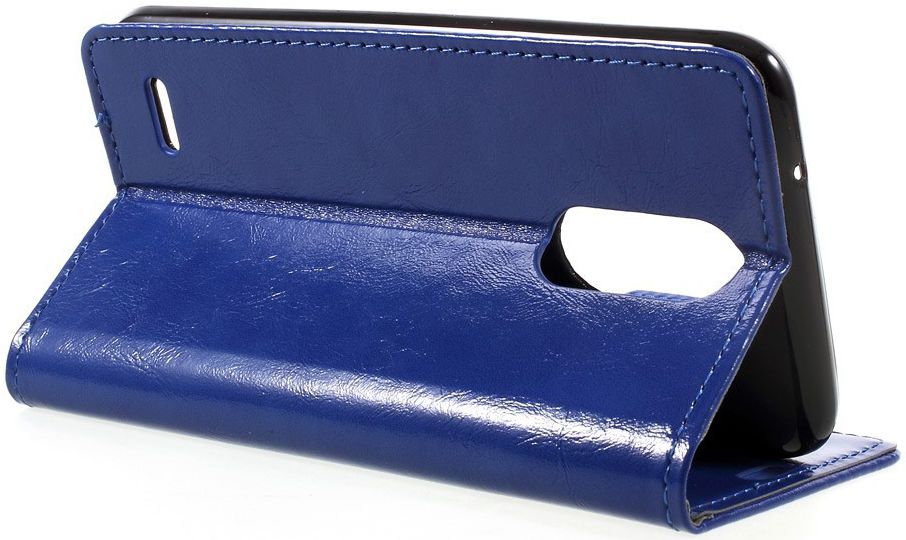 LG K4 (2017) Hoesje met Kaarthouder Blauw afbeelding 6