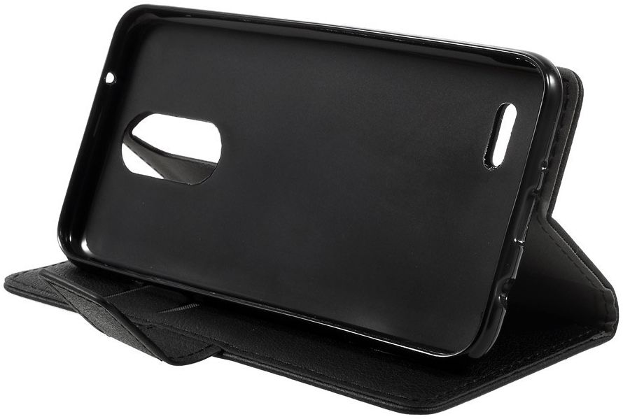 LG K4 (2017) Wallet Hoesje Zwart afbeelding 3