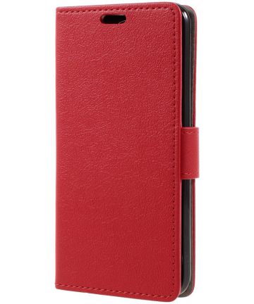 LG K4 (2017) Wallet Hoesje Rood Hoesjes