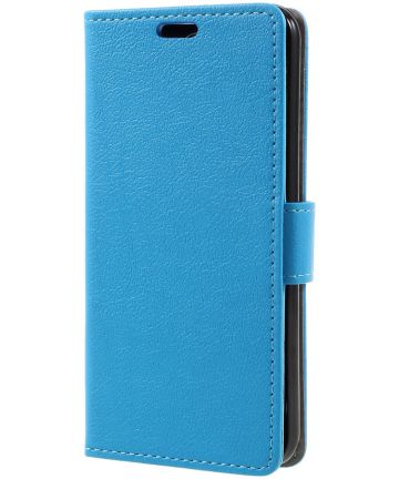 LG K4 (2017) Wallet Hoesje Blauw Hoesjes