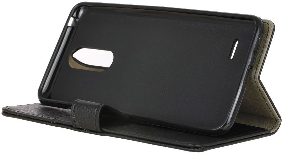 LG K8 (2017) Wallet Hoesje Zwart afbeelding 2