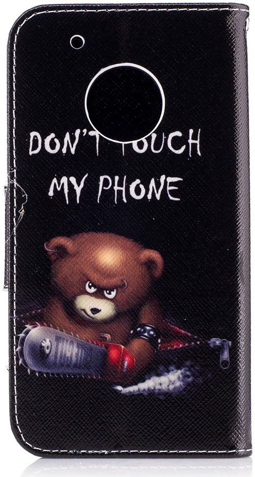 Motorola Moto G5 Plus Portemonnee Hoesje Teddy afbeelding 5
