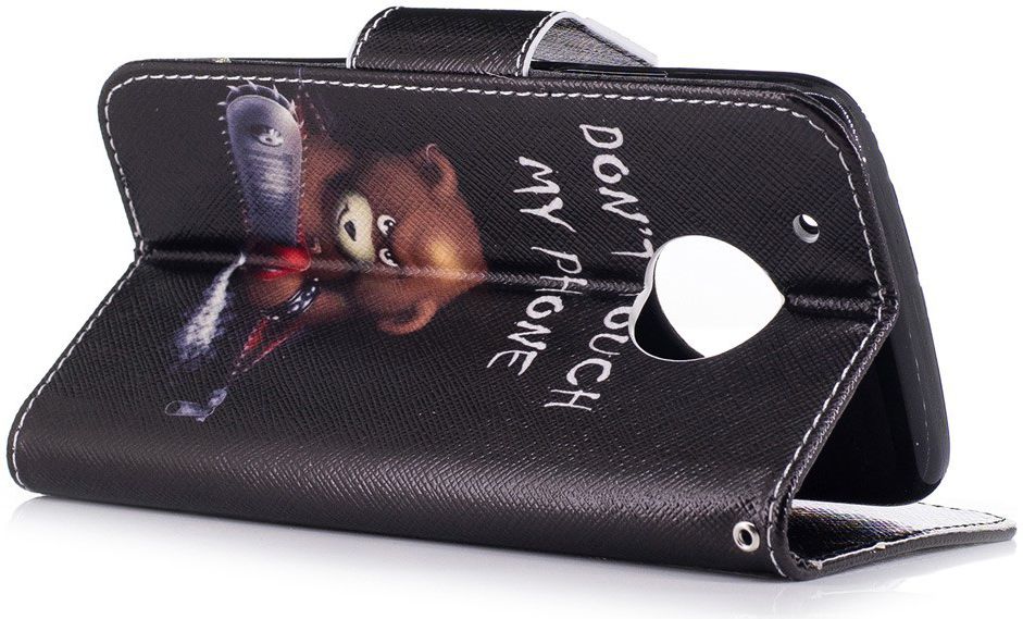 Motorola Moto G5 Plus Portemonnee Hoesje Teddy afbeelding 6