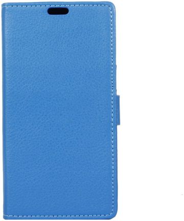 LG K8 (2017) Wallet Hoesje Blauw Hoesjes