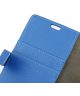 LG K8 (2017) Wallet Hoesje Blauw