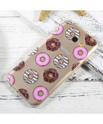 Samsung Galaxy A3 (2017) TPU Back Cover Donut Print Hoesjes