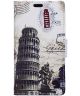 LG K8 (2017) Portemonnee Print Hoesje Toren van Pisa