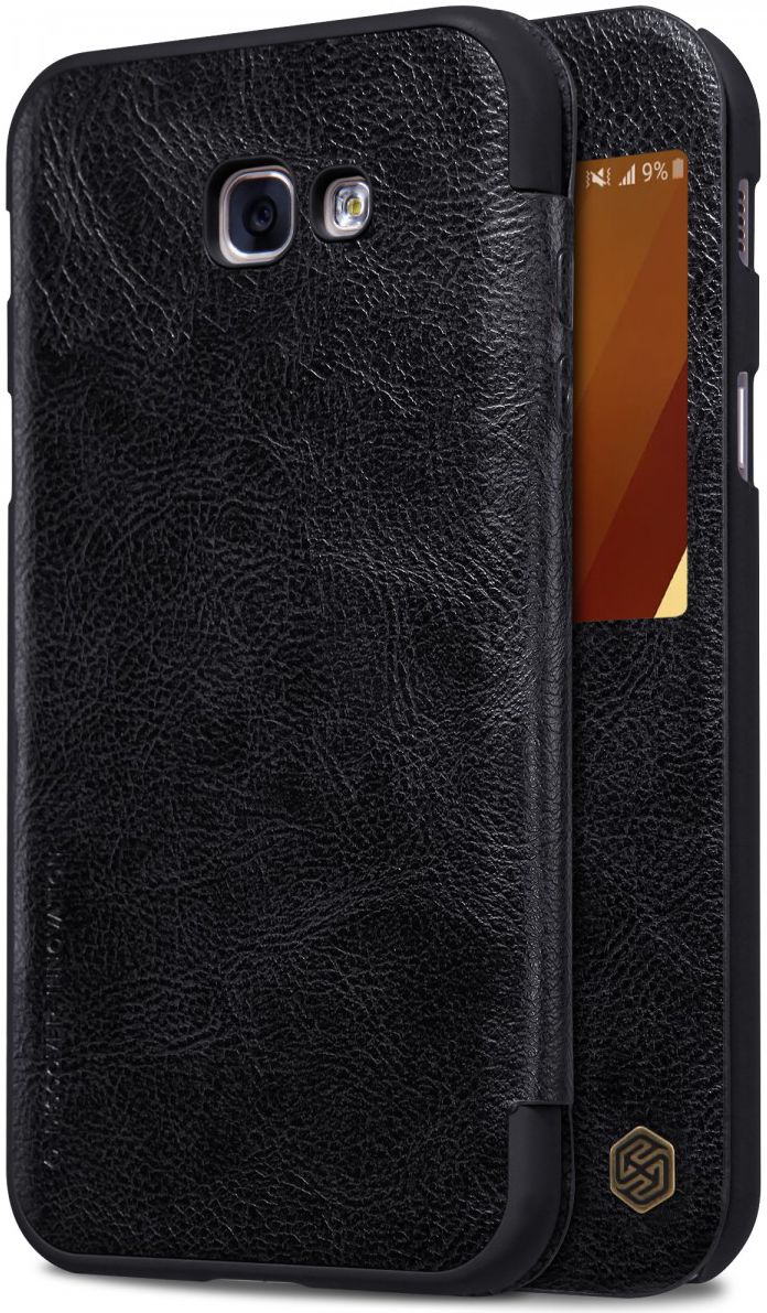 Nillkin Qin Book Case Samsung Galaxy A3 (2017) Zwart afbeelding 3