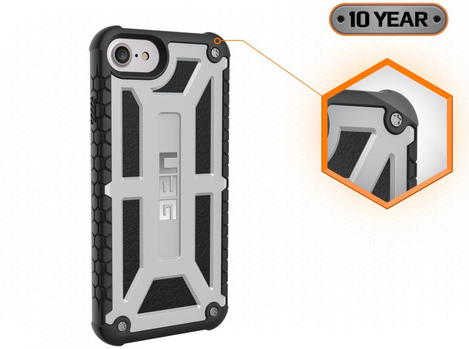 Urban Armor Gear Monarch Hoesje Samsung Galaxy S8 Plus Graphite afbeelding 13