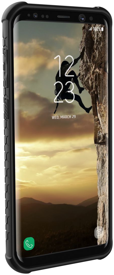 Urban Armor Gear Monarch Hoesje Samsung Galaxy S8 Plus Graphite afbeelding 15
