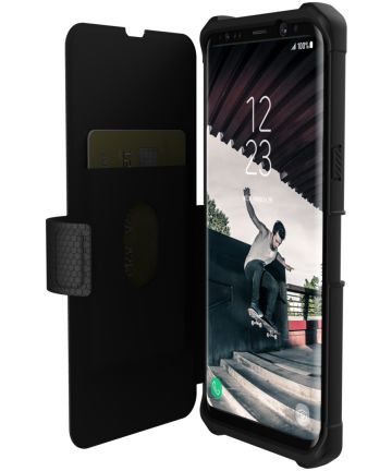 Urban Armor Gear Metropolis Hoesje Samsung Galaxy S8 Plus Black Hoesjes