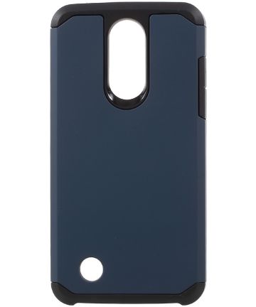 LG K8 (2017) Hybride Hoesje Blauw Hoesjes