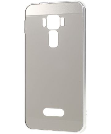 Asus Zenfone 3 (5.2) Hoesje Metalen Frame Zilver Hoesjes