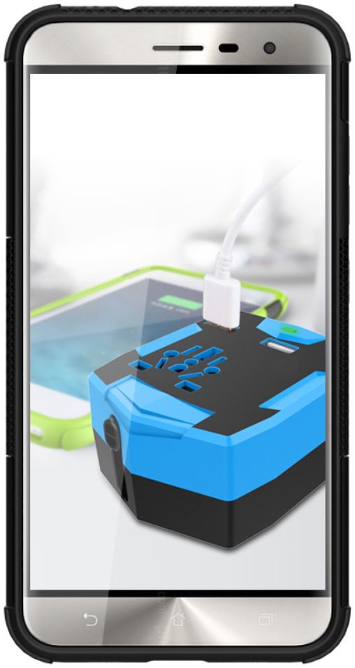 Hybride Asus Zenfone 3 (5.5) Back Cover Zwart afbeelding 6