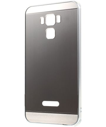 Asus Zenfone 3 Max (5.5) Hoesje Metalen Frame Zilver Hoesjes