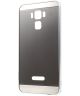 Asus Zenfone 3 Max (5.5) Hoesje Metalen Frame Zilver