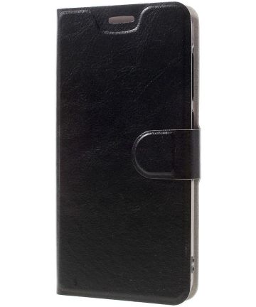 Asus Zenfone 3 Max (5.5) Stijlvol Portemonnee Hoesje Zwart Hoesjes