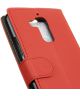 Asus ZenFone 3 Max (5.2) Portemonnee Hoesje Rood