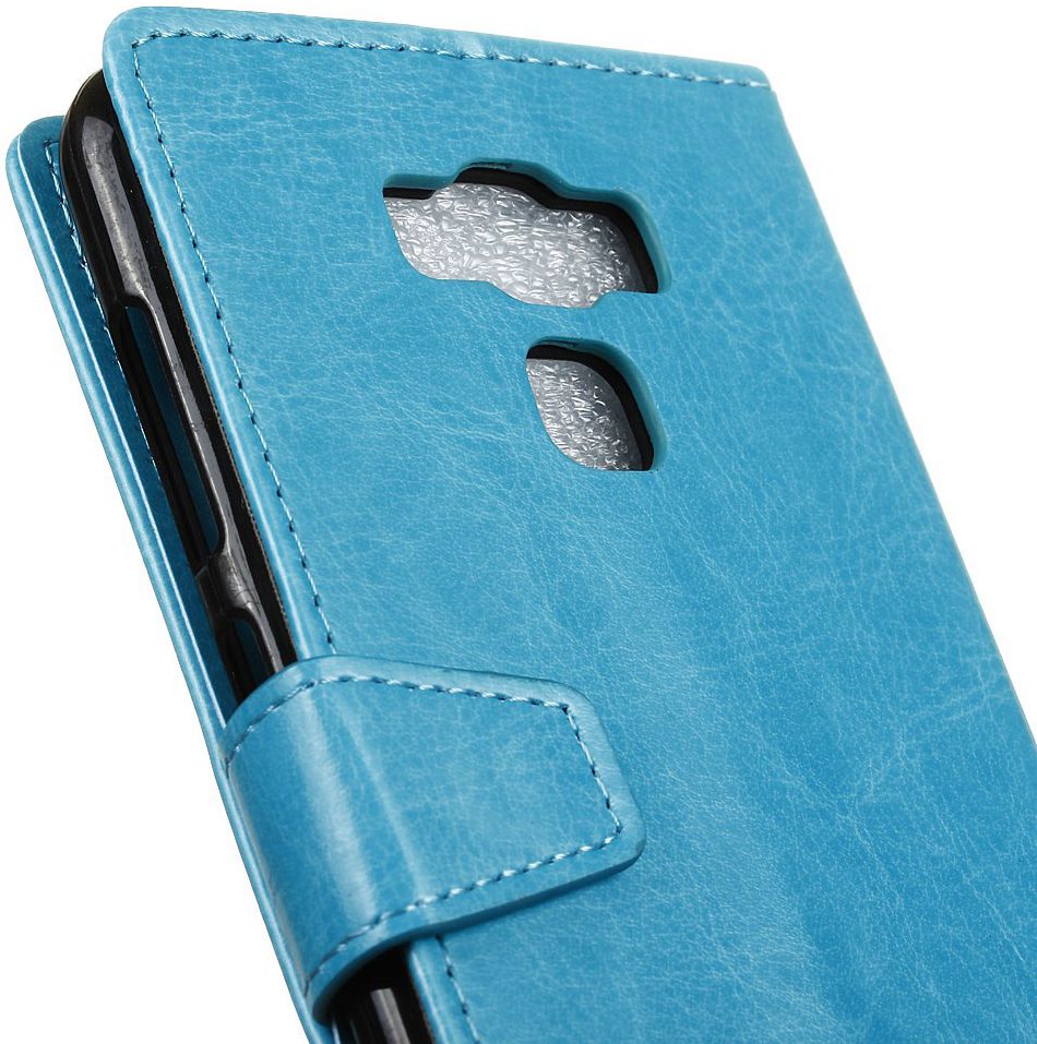 Asus Zenfone 3 Max (5.5) Portemonnee Hoesje Blauw afbeelding 7