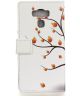 Asus Zenfone 3 Max (5.5) Portemonnee Print Hoesje Maple Tree