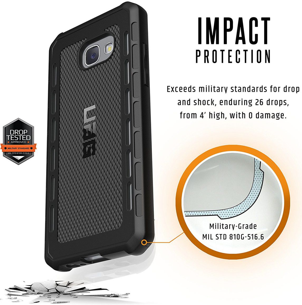 Urban Armor Gear Outback Case Samsung Galaxy A5 (2017) afbeelding 4