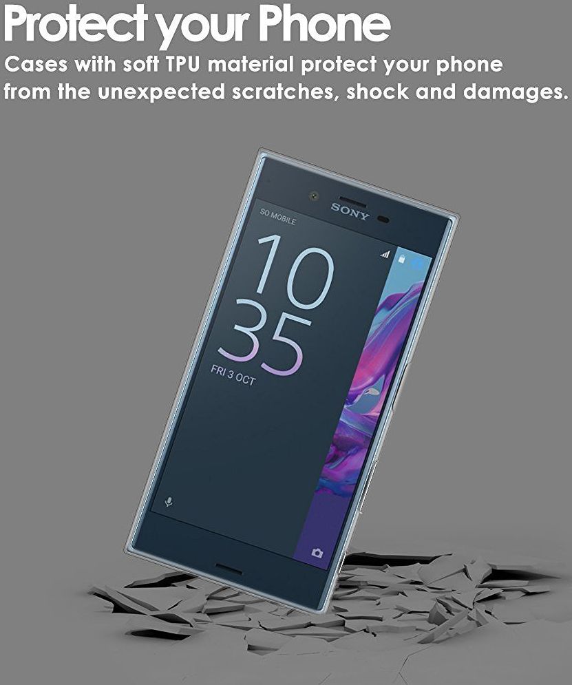 Sony Xperia XA1 Transparant Hoesje afbeelding 3
