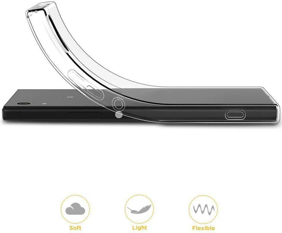 Sony Xperia XA1 Ultra Transparant Hoesje afbeelding 2