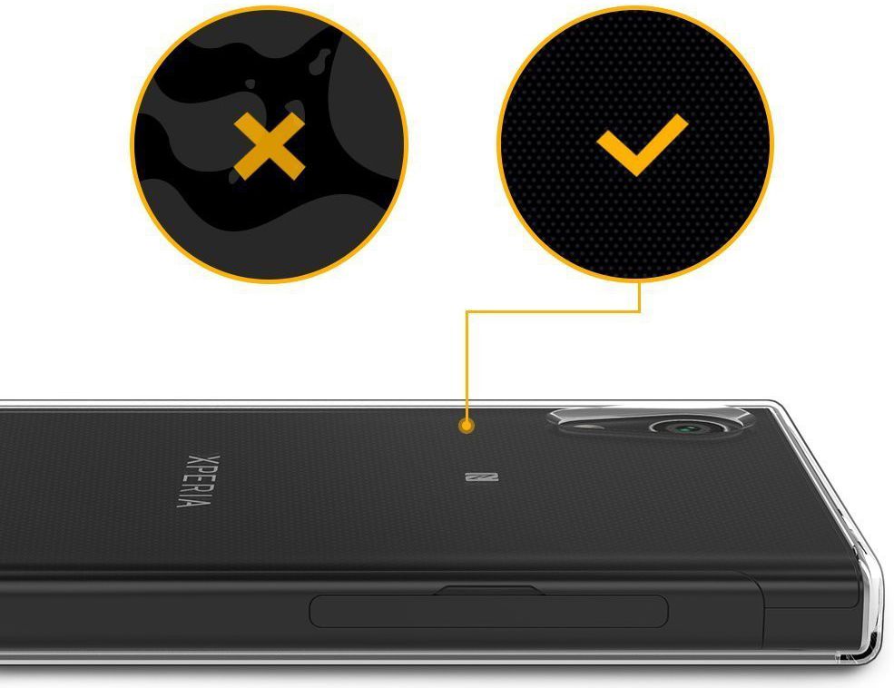 Sony Xperia XA1 Ultra Transparant Hoesje afbeelding 3
