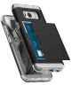 Spigen Crystal Wallet Hoesje Samsung Galaxy S8 Plus Zwart