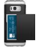 Spigen Crystal Wallet Hoesje Samsung Galaxy S8 Plus Zwart