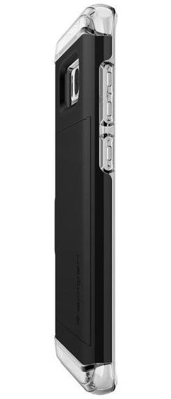 Spigen Crystal Wallet Hoesje Samsung Galaxy S8 Plus Zwart afbeelding 6