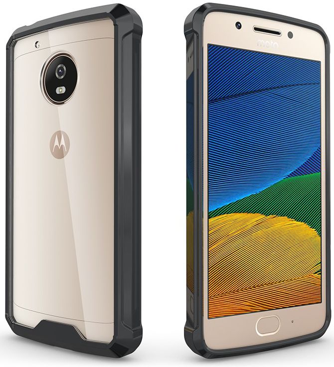 Motorola Moto G5 Hoesje Armor Backcover Zwart afbeelding 12