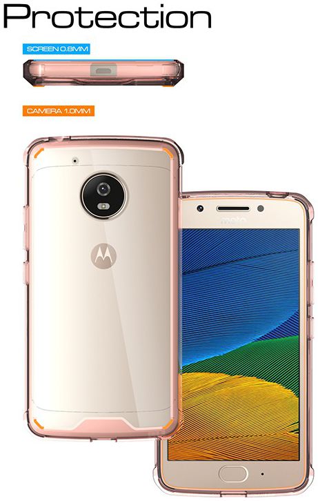 Motorola Moto G5 Hoesje Armor Backcover Roze afbeelding 11