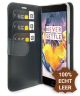 Valenta Luxe OnePlus 3T Hoesje Leer Bookcase Zwart