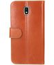 Valenta Luxe Samsung Galaxy J5 2017 Hoesje Leer Bookcase Bruin