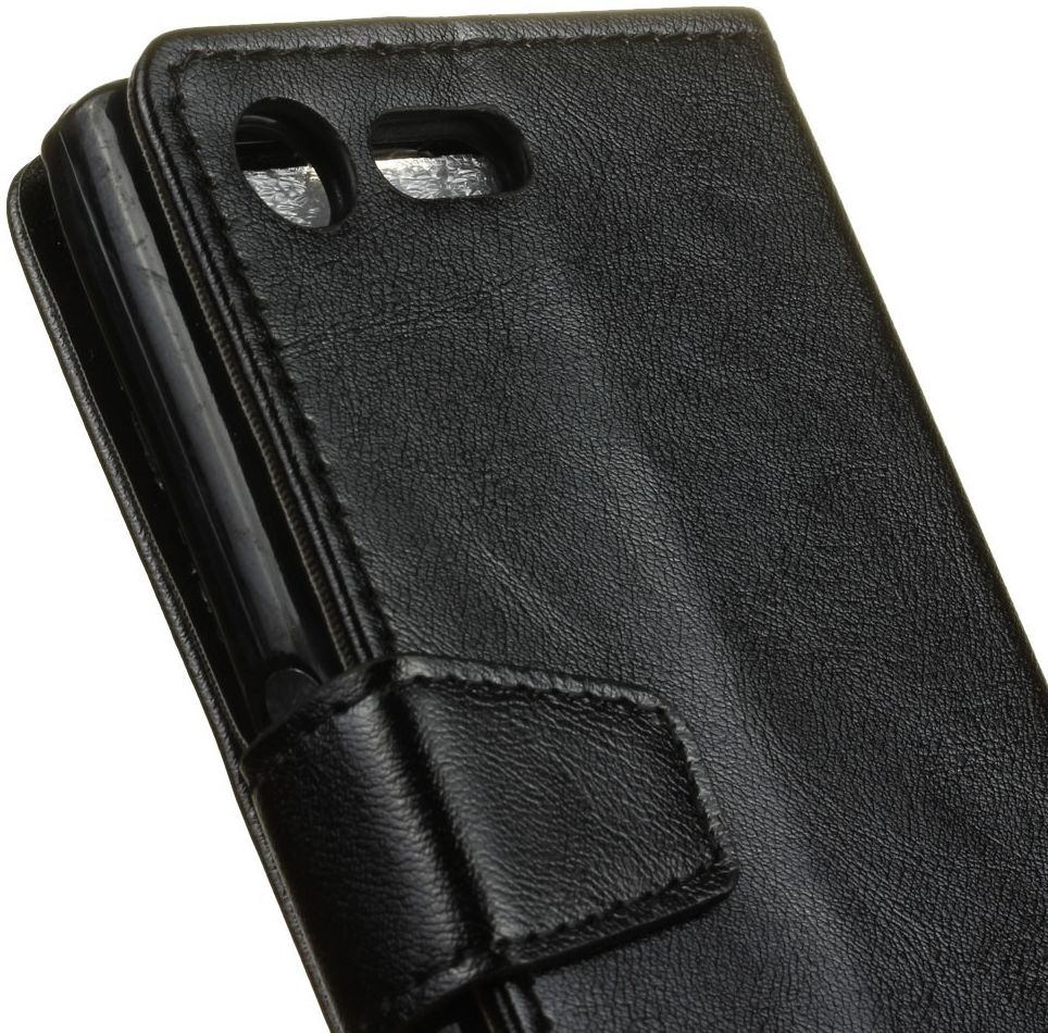 Sony Xperia XZ Premium Portemonnee Hoesje Zwart afbeelding 5