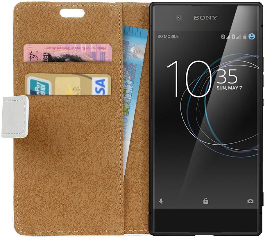 Sony Xperia XA1 Portemonnee Hoesje Boom afbeelding 2