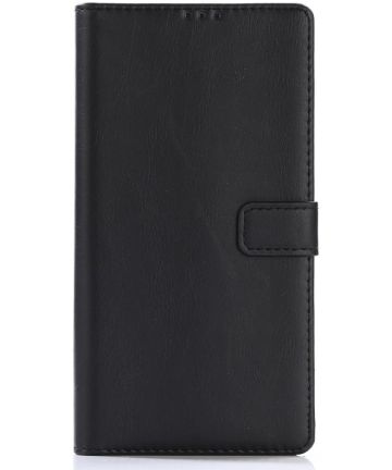Sony Xperia XA1 Ultra Portemonnee Hoesje Zwart Hoesjes