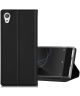 Sony Xperia XA1 Ultra Portemonnee Hoesje met Standaard Zwart
