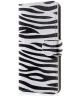 Huawei P10 Portemonnee Print Hoesje Zebra
