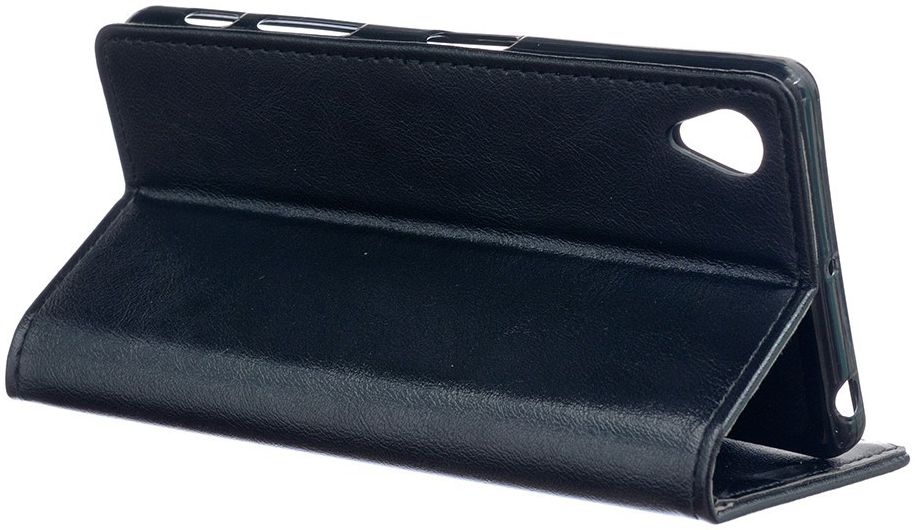 Sony Xperia L1 Portemonnee Hoesje Zwart afbeelding 4