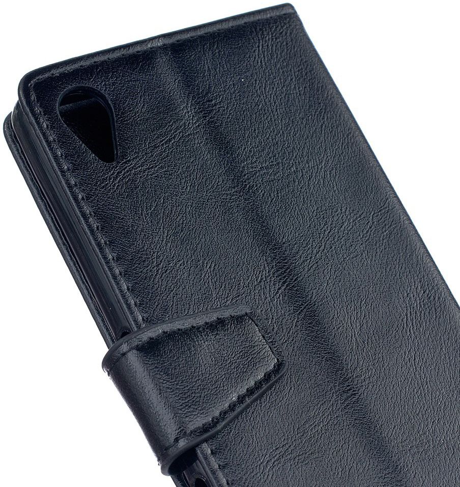 Sony Xperia L1 Portemonnee Hoesje Zwart afbeelding 6