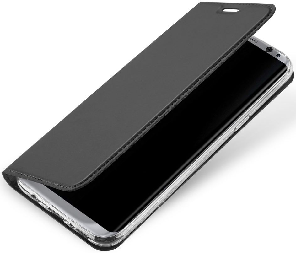 Dux Ducis Samsung Galaxy S8 Plus Bookcase Hoesje Zwart afbeelding 1