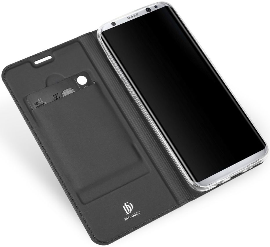 Dux Ducis Samsung Galaxy S8 Plus Bookcase Hoesje Zwart afbeelding 2