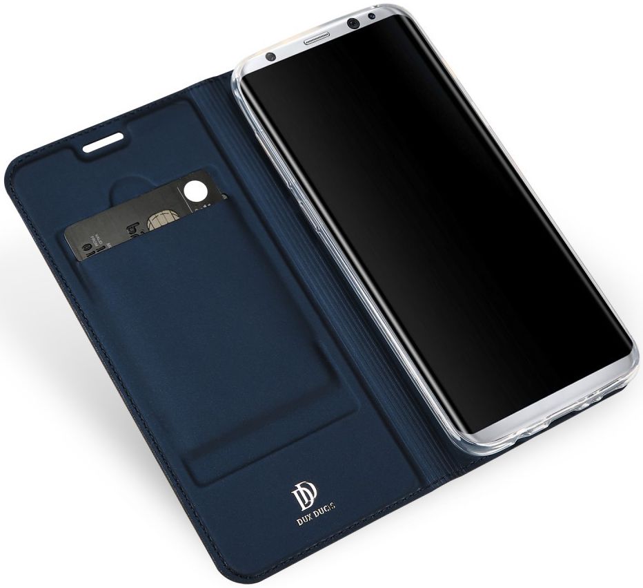 Dux Ducis Samsung Galaxy S8 Plus Bookcase Hoesje Blauw afbeelding 2
