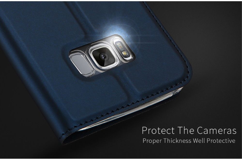 Dux Ducis Samsung Galaxy S8 Plus Bookcase Hoesje Blauw afbeelding 7