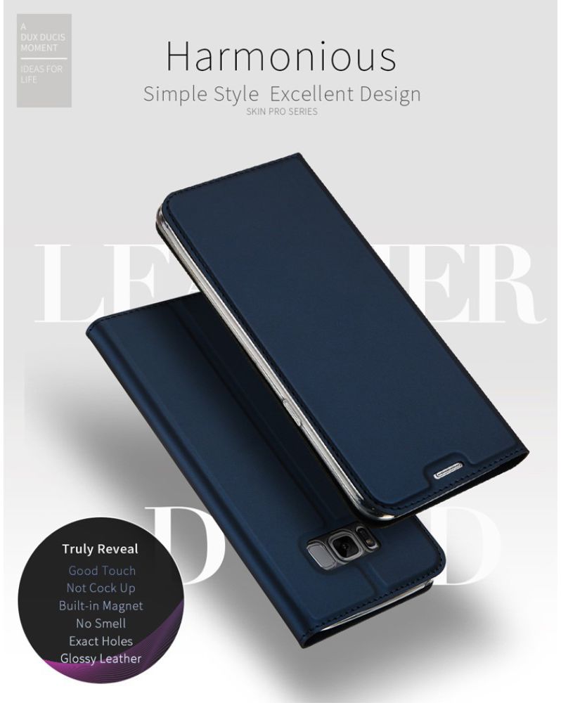 Dux Ducis Samsung Galaxy S8 Plus Bookcase Hoesje Blauw afbeelding 8